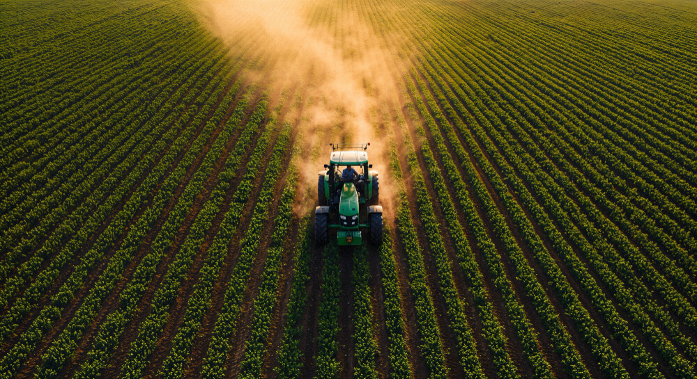 Plantação agrícola — controle de javalis